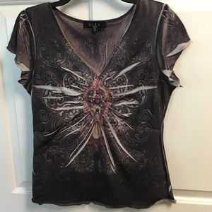 Top with Bling in the front